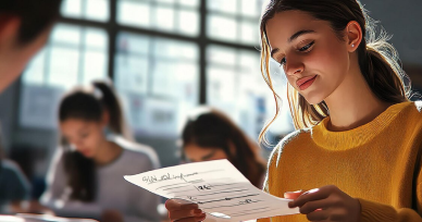 Consultant advising client on PR visa steps