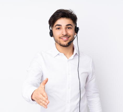 Nurse preparing for DHA exam with study materials